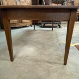 Oak farmhouse table