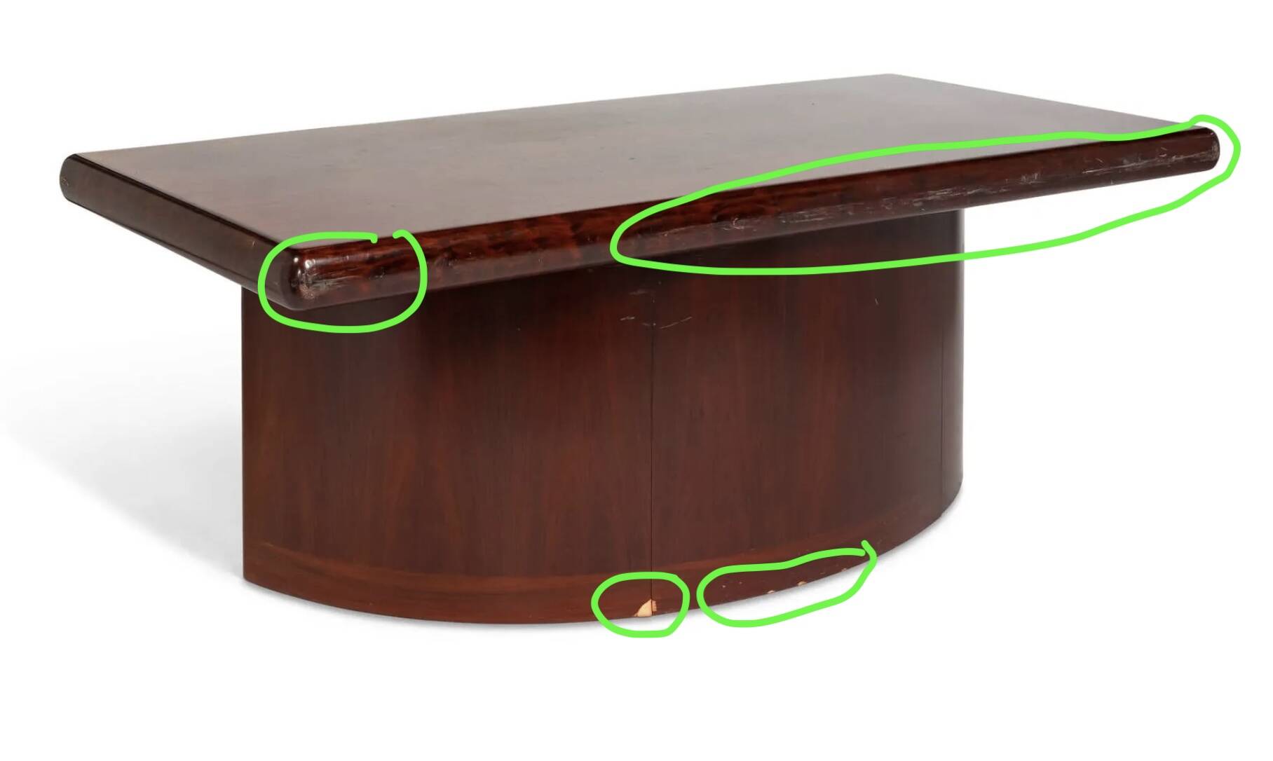 Dyrlund Danish Rosewood Executive Desk – Mid-Century 1970s