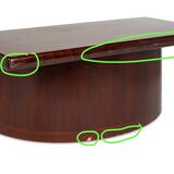 Dyrlund Danish Rosewood Executive Desk – Mid-Century 1970s