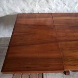 Walnut art-deco table