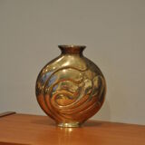 Vase en laiton vintage