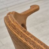 1970s, Danish design by Henning Kjærnulf for EG Kvalitetsmøbel, set of 4 dining chairs, original.