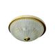 Grande lampe vintage en verre italien