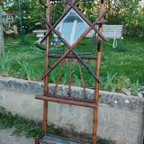 Porte manteau en bambou ancien vintage