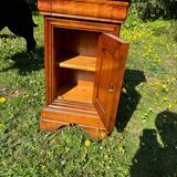 Solid cherry bedside tables