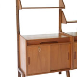 Wall unit, 3 Modules, System 'Libra' by Karl Edvard Korseth for Aandal Mobler, Norway 1960's