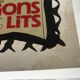 Alechinsky pierre (1927) wagons-lits / la roue, 1989. original poster printed in lithography
