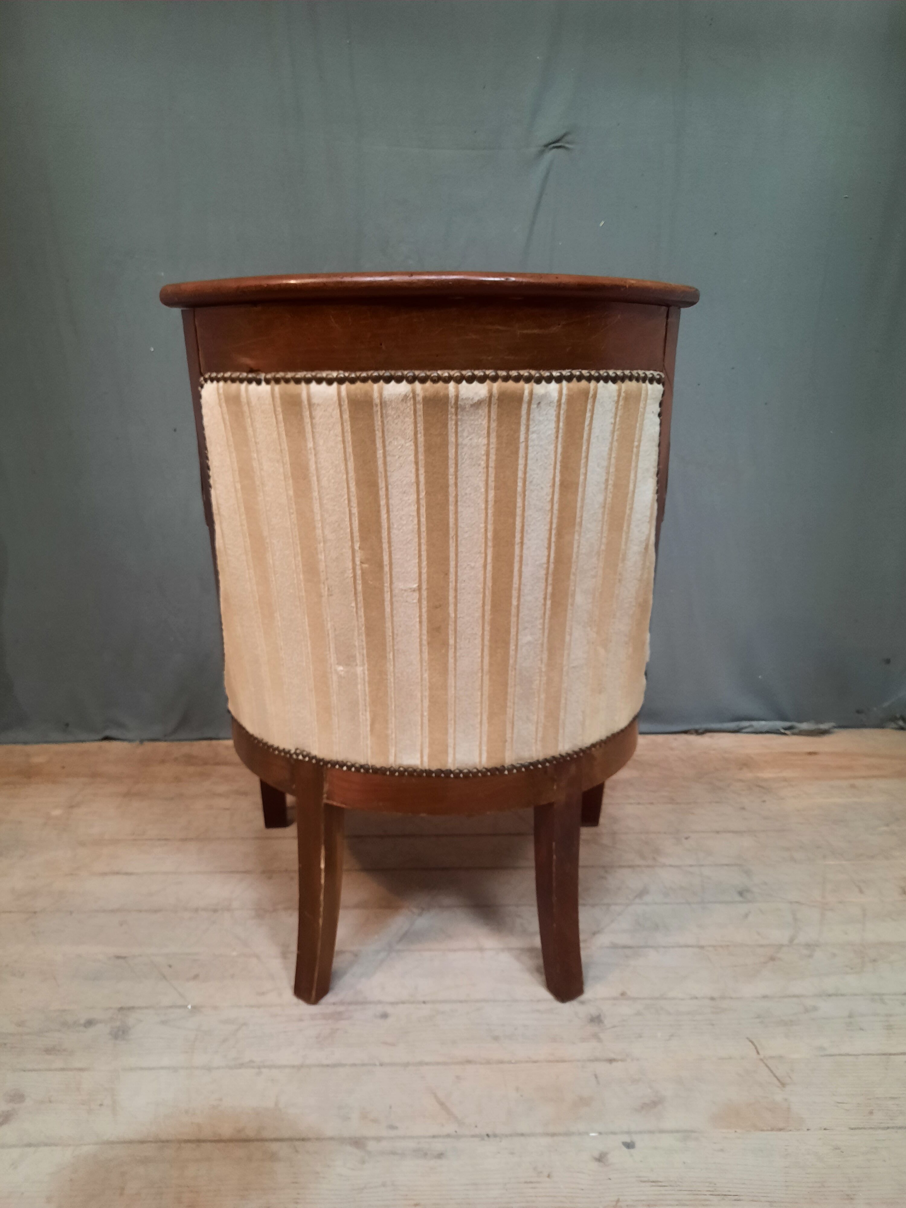 Fauteuil gondole empire