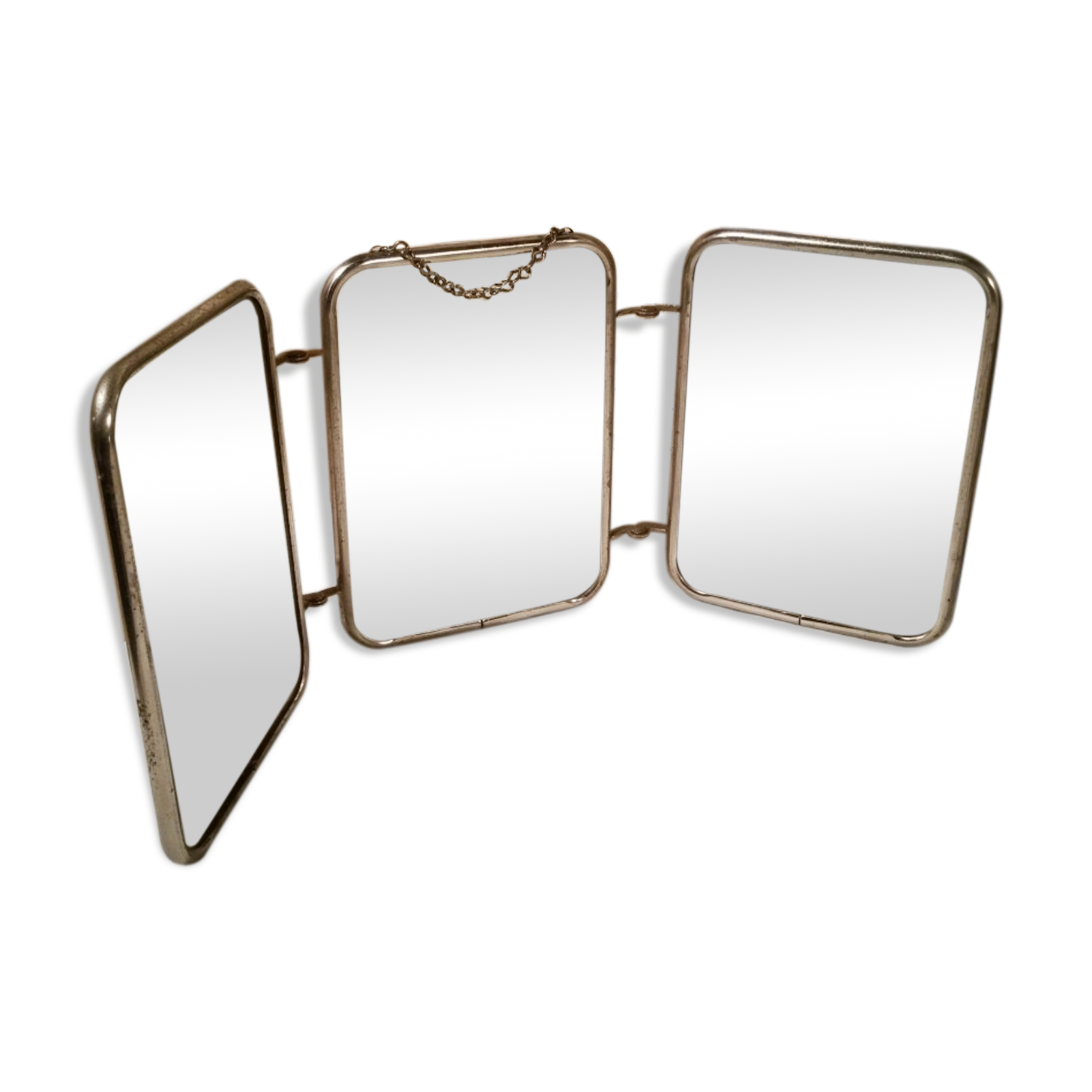 Miroir triptyque 17 x 38 cm