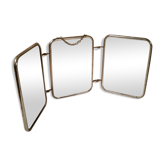 Miroir triptyque 17 x 38 cm