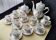 Antique coffee service in Limoges porcelain D&C