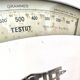 Old vintage Testut grocery scale