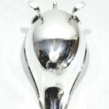 Silver sauceboat, England