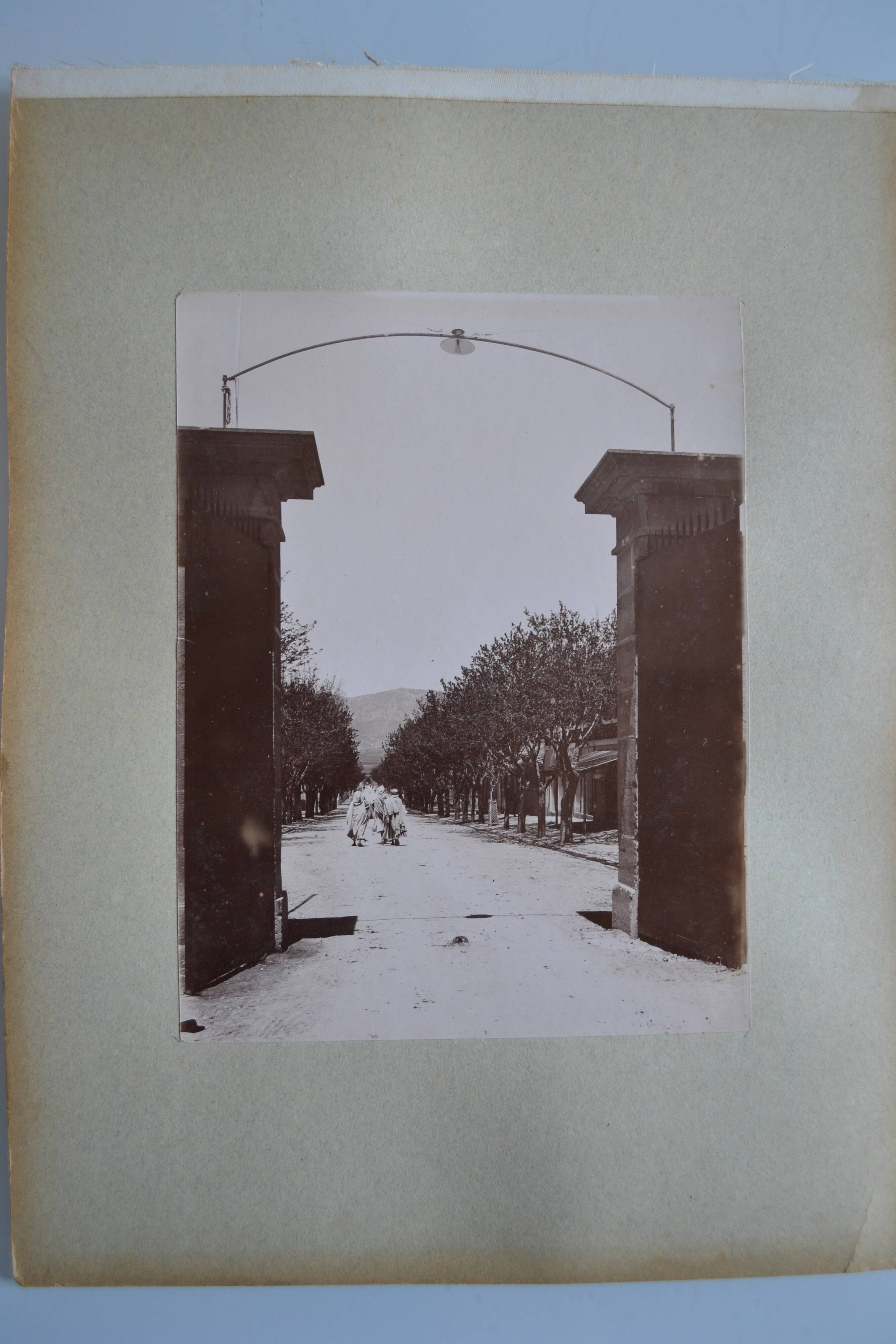 Old albumen print photo Maghreb? Algeria?