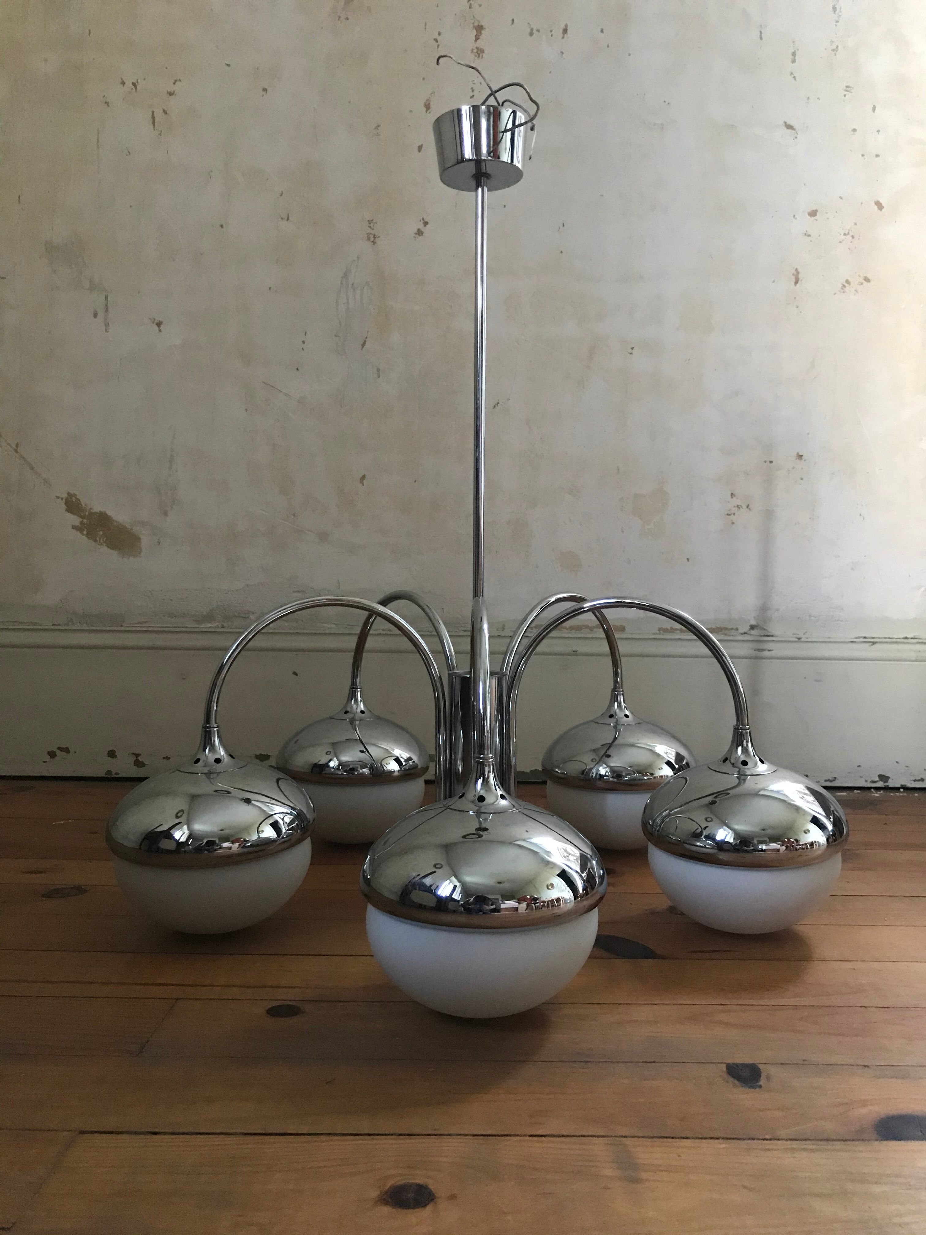 Sputnik Chandelier, Cluster, Acorns