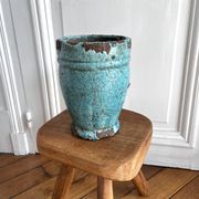 Glazed terracotta vase, Italy, 1950s