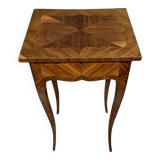 Louis XV style work table in marquetry circa 1900