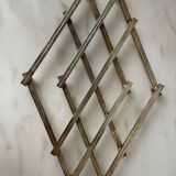 Silvered Metal Art Deco flat underside