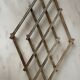 Silvered Metal Art Deco flat underside