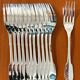 Christofle Cluny model fish cutlery, 12 forks, 12 knives, very good condition