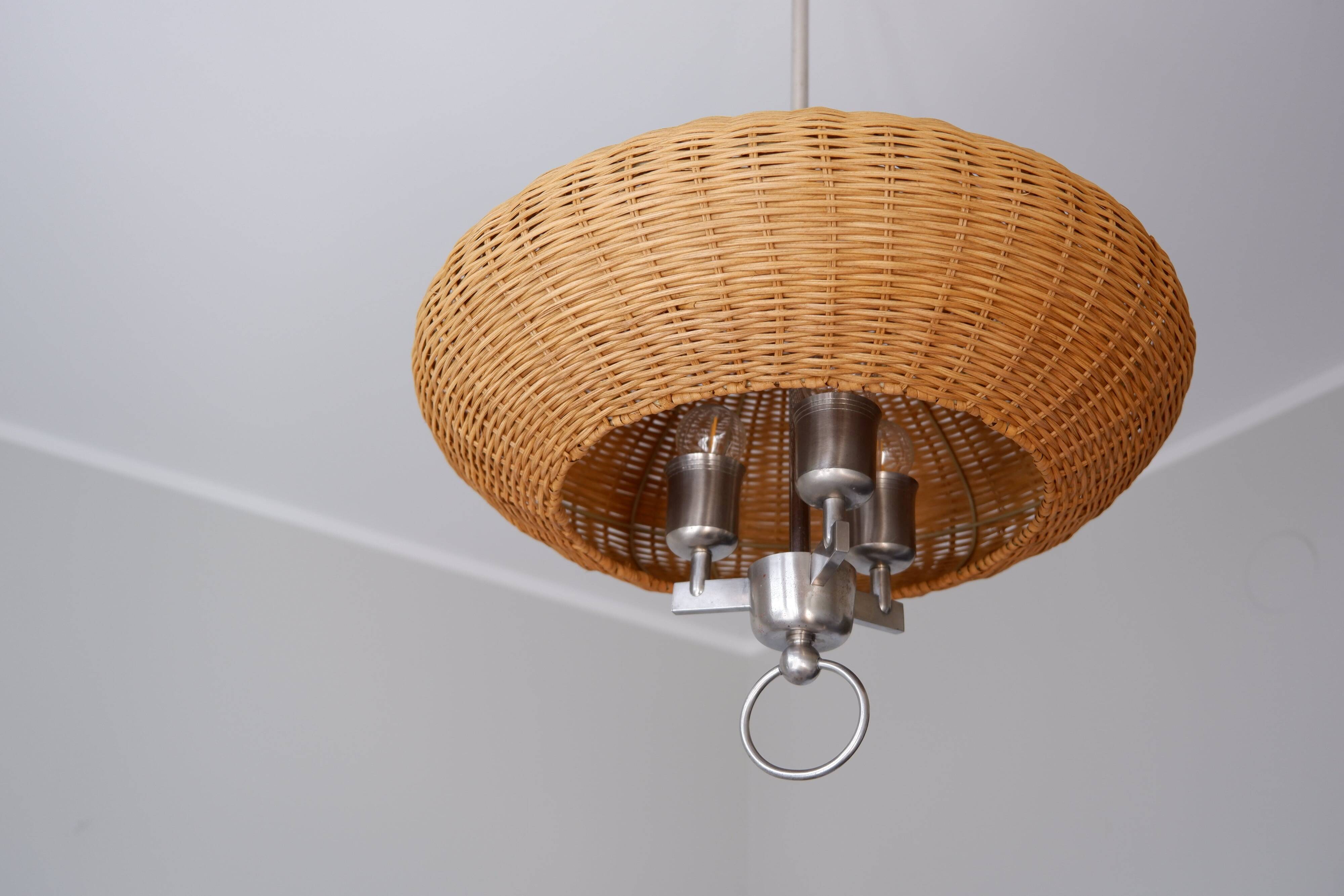 Paavo Tynell, model 1355 ceiling lamp manufactured by Taito in the 1940s