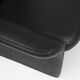 Exceptional De Sede DS50 lounge chair in black leather, Switzerland ca. 1980