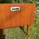 Pair of Scandinavian teak bedside tables from the 60s-70s.