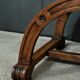 Pair of Dagobert walnut armchairs, medieval style – late 19th century