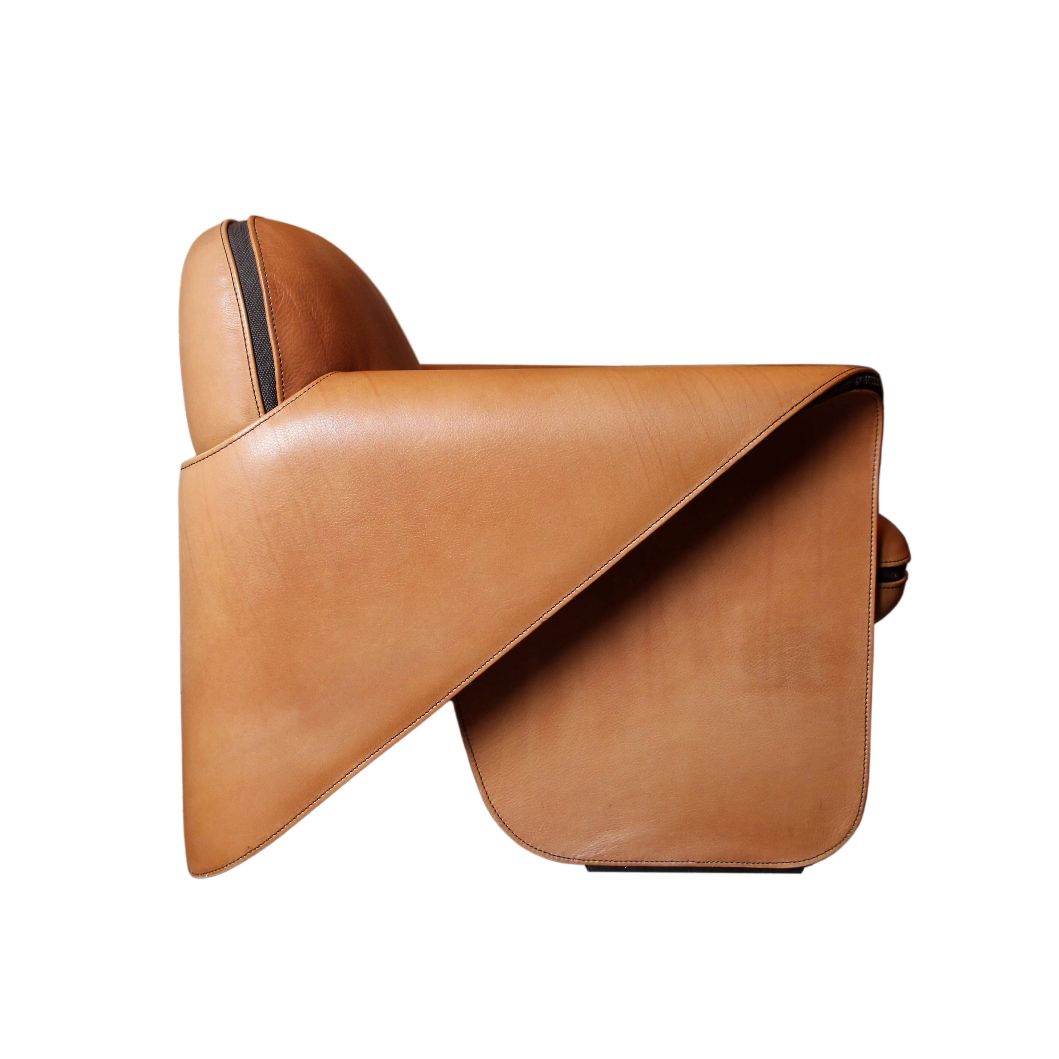 Canapé vintage DS-125 par Gerd Lange pour De Sede, 1978