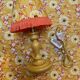 Vintage cellar rat lamp
