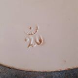 Porcelain and zinc trivet circa 1900