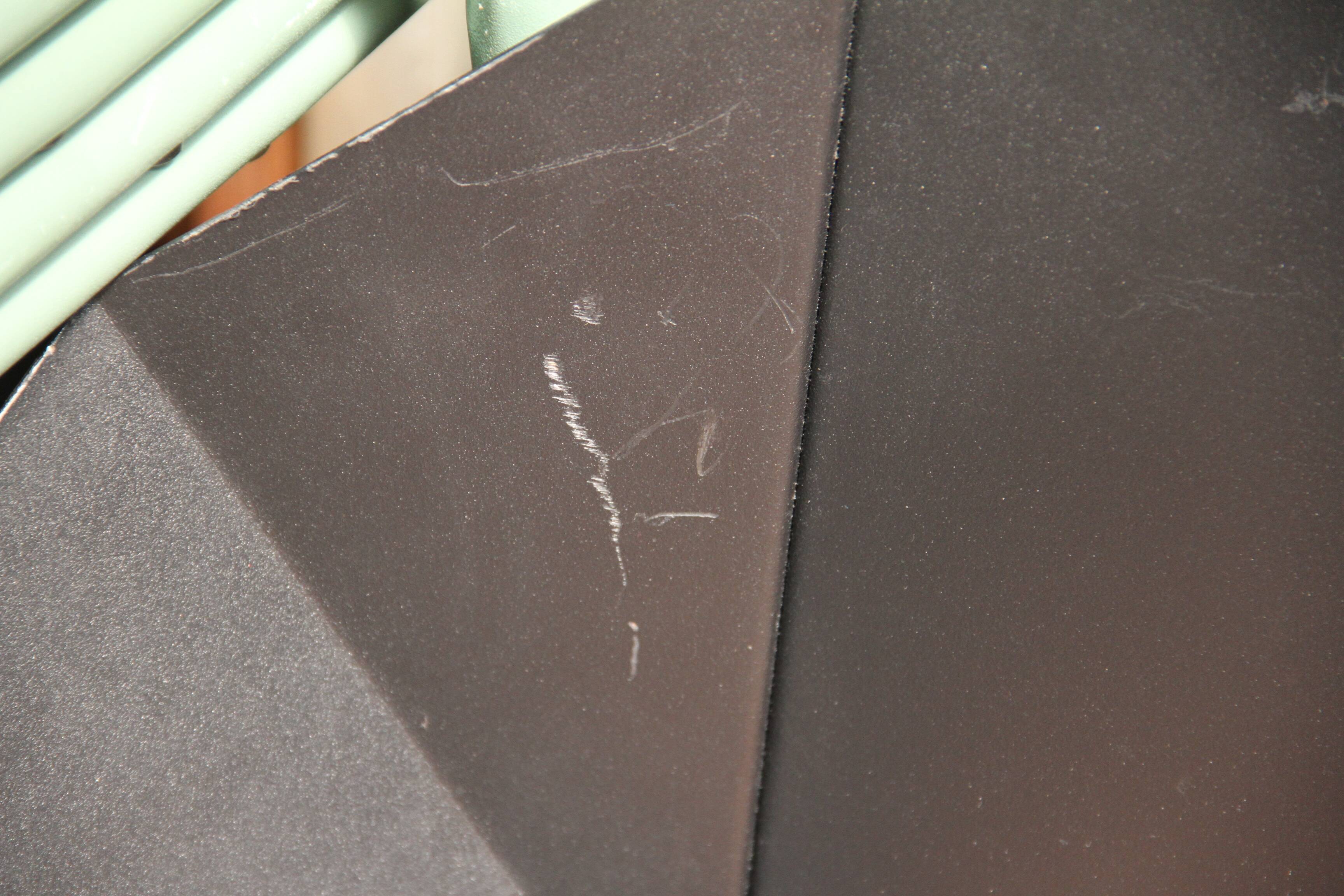 Set of 8 Knight Steel chairs, Gie El