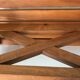 Bench vintage oak Annees 60