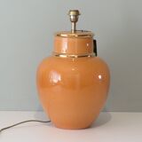 Grande Vintage Louis Drimmer ceramic table lamp, France 1970