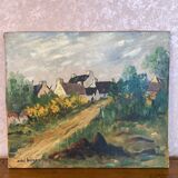 Oil on canvas Brittany
