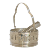 Silver metal candy box and pliers