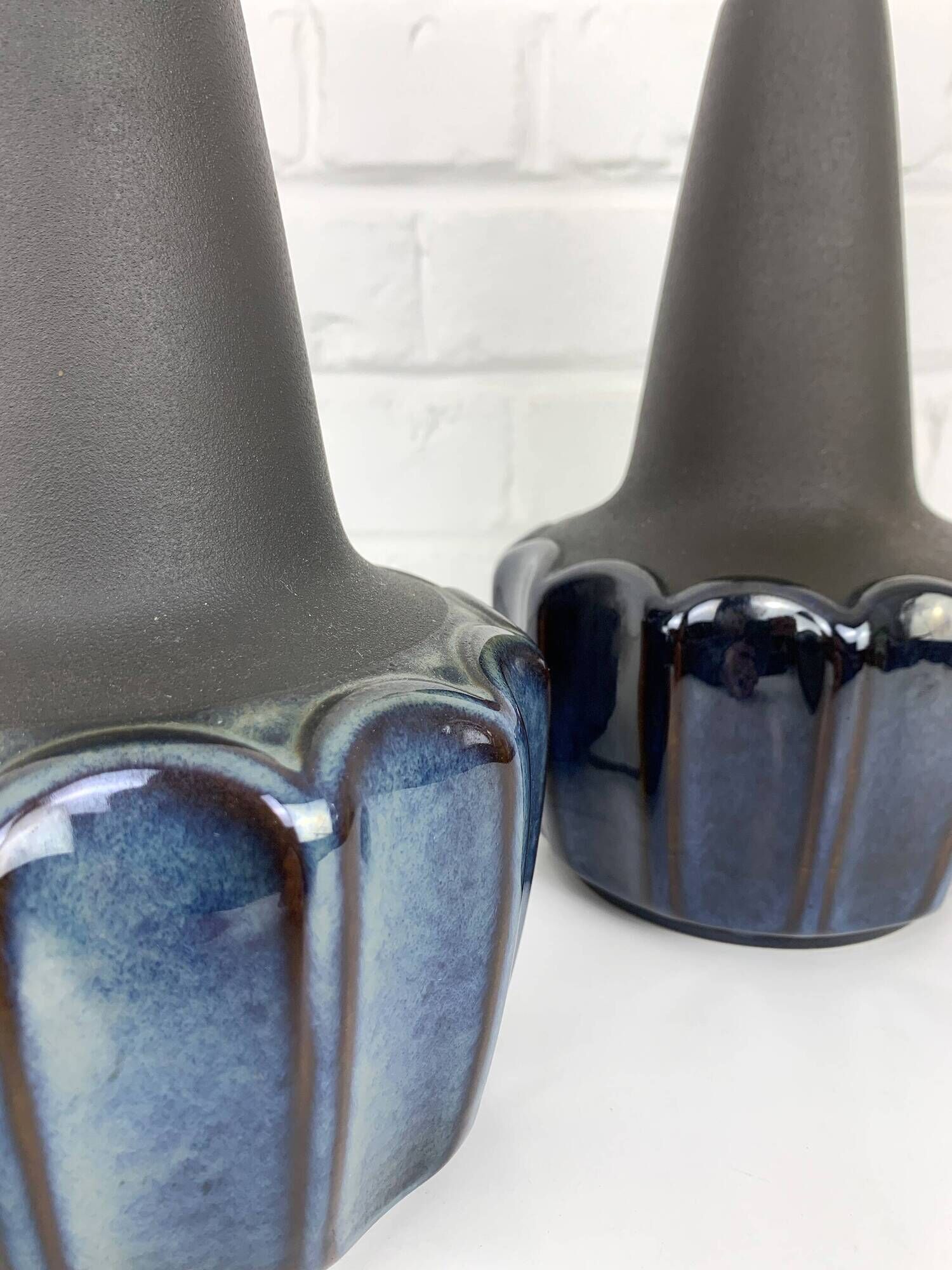 Pair of Søholm table lamps model 1051 by Einar Johansen, Soholm, Denmark, 1960.