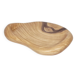 Plat ''faux bois'' Vallauris