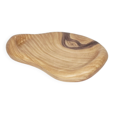Plat ''faux bois'' Vallauris 60'