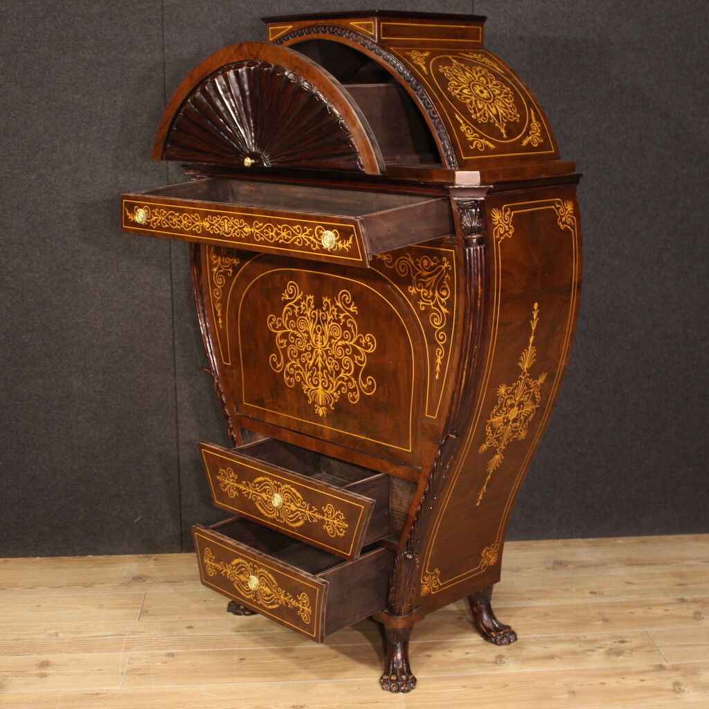Biedermeier style secretaire