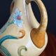 Art Nouveau ceramic vase by Gustave de Bruyn