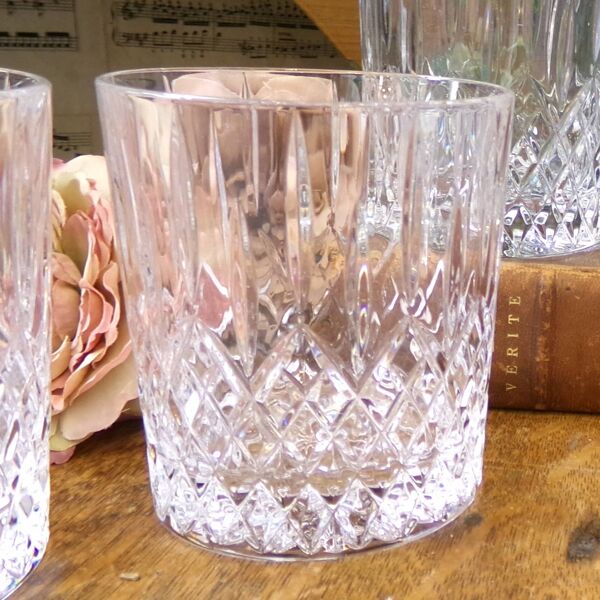 Verres à whisky en cristal italien RCR – Ensemble de six verres