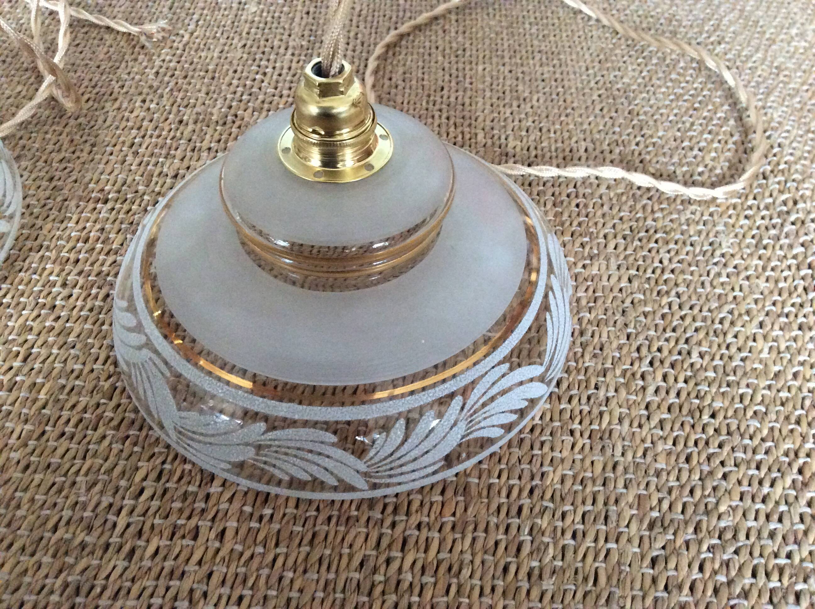 Vintage pendant lights