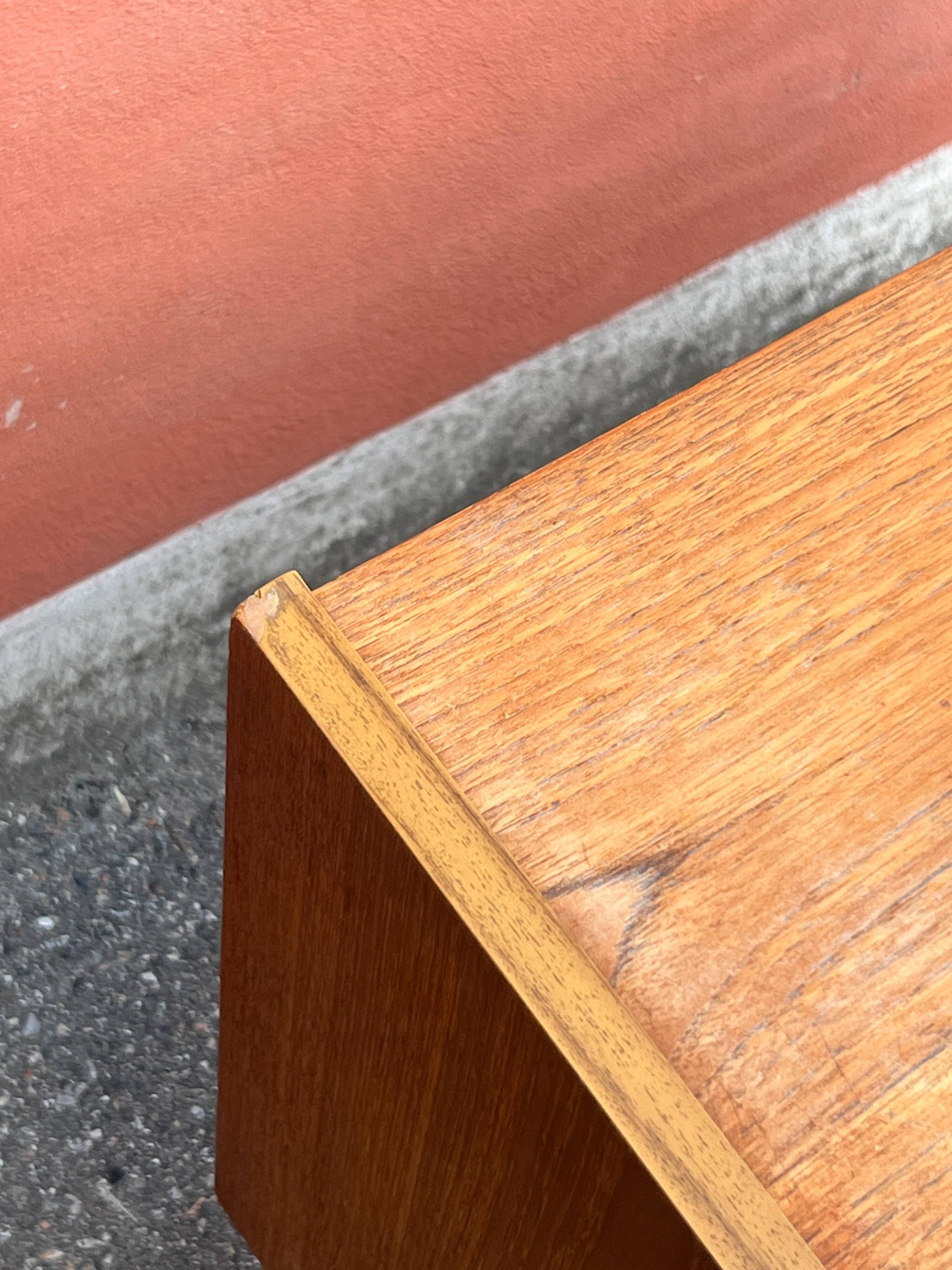 Danish vintage teak chest of drawers / nightstand, mid century modern, 1960