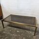 Golden coffee table