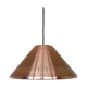 Vintage red Copper aluminium Perforated Hanging Lamp / Pendant