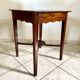 Table d'appoint carré en acajou 1970