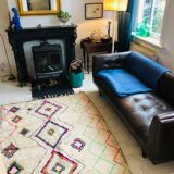 Vintage Berber rug from 1975-1980 225x150cm