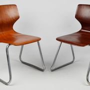 Set of 2 Flototto children's chairs, Germany, 1960s