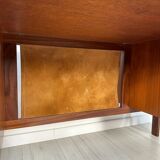 1960s Vintage Freestanding Danish Teak Writing Desk by Peter Løvig Nielsen